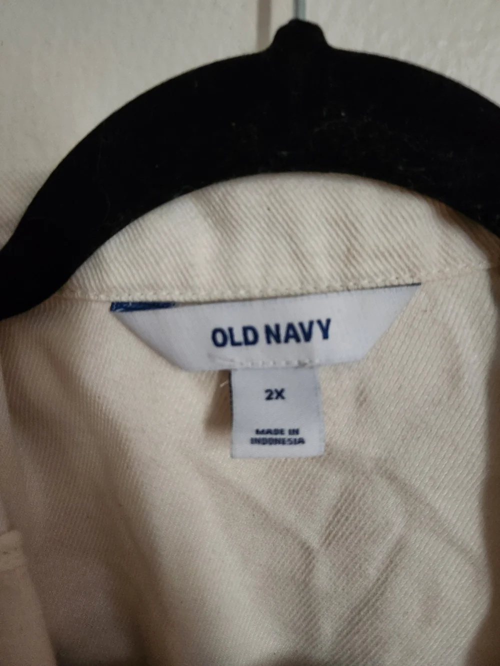 Old Navy Women's Cream Utility Jacket